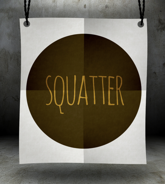 squatter sign